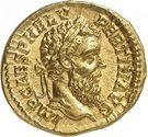 Aureus - Pertinax (LAETITIA TEMPOR COS II; Rome)
