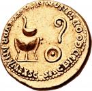 Aureus - Claudius (SACERD COOPT IN OMN CONL SVPRA NVM EX S C)