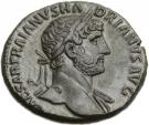 As - Hadrianus (PONT MAX TR POT COS III)