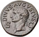 Dupondius - Augustus (DIVA AVGVSTA; Honour Strike under Claudius; Rome mint)