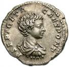 Denarius - Geta (VICT AETERN)