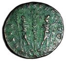 Nummus - Constantius II (GLORIA EXERCITVS; Constantinople mint)