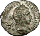 Denarius - Elagabalus (FIDES MILITVM)