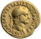 Aureus - Vespasianus (COS III FORT RED)