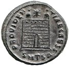 Follis - Constantinus II (PROVIDENTIAE CAESS; Struck as Caesar under Constantinus Ist; Thessalonica)