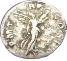 Denarius - Hadrianus (P M TR P COS III; Victoria)