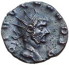 Antoninianus - Claudius II (CONSECRATIO; Eagle; Cyzicus mint)