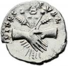 Denarius - Vespasianus (FIDES PVBL)