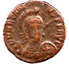 Nummus - Arcadius (CONCORDIA; Constantinople mint)
