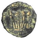 Constans - AE4 (GLORIA EXERCITUS -Nicomedia mint)