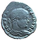 Nummus - Constantinus II (Vot X)