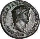 Dupondius - Nero (VICTORIA AVGVSTI SC; Rome mint)