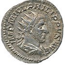 Antoninianus - Philippus I (FELICITAS TEMP)