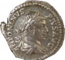 Denarius - Caracalla (PONTIF TR P - VIII COS II; Salus)