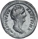 Dupondius - Faustina I (AETERNITAS)