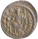 Follis - Gratianus (CONCORDIA AVGGG, Constantinople mint)