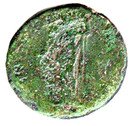 As - Hadrianus (Aequitas: PONT MAX TR POT COS III)