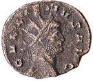 Antoninianus - Gallienus (DIANAE CONS AVG; Stag)