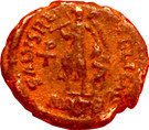 Nummus - Theodosius I (SALVS REIPVBLICAE)