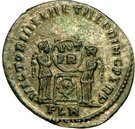 Follis - Crispus (VICTORIAE LAETAE PRINC PERP, Londres)