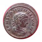 Nummus - Constantinus II (BEATA TRANQUILLITAS, Lyons mint, 1st type)