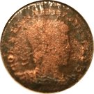 Follis - Constantinus II (GLORIA EXERCITVS; Two standards; Constantinopolis)