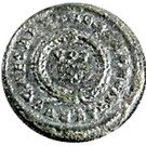 Nummus - Crispus (CAESARVM NOSTRORVM; Arelate mint)