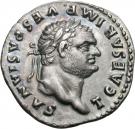Denarius - Vespasianus (COS V)