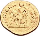 Aureus - Vespasianus (ANNONA AVG)