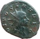 Antoninianus - Claudius II (CONSECRATIO; Eagle)