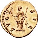 Aureus - Antoninus (AVGVSTA; Honour Strike under Antoninus; Rome)