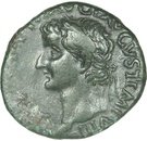 As - Tiberius (PONTIF MAX TR POT XXXVII)
