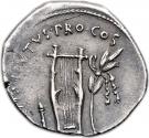 Denarius - Brutus (LIBERTAS / CAEPIO•BRVTVS•PRO•COS)