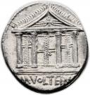 Denarius (Volteia: Marcus Volteius; M•VOLTEI•M•F)
