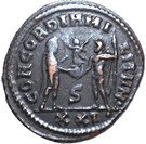 Antoninien -Maximien Hercule -CONCORDIA MILITVM , Cyzique