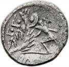 Denarius (Numonia: Gaius Numonius Vaala; C•NVMONIVS VAALA / VAALA)