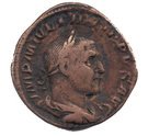 Sestertius - Philippus I (AEQVITAS AVGG)
