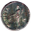 As - Domitianus (MONETA AVGVST SC; Rome mint)