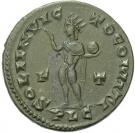 Nummus - Constantinus I  (SOLI INVICTO COMITI; Lugdunum mint)