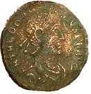 Nummus - Theodosius I (VOT V MVLT X; Siscia mint)