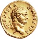 Aureus - Vespasianus (PONTIF TRI POT)