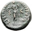 As - Vitellius (LIBERTAS RESTITVTA SC; Spanish mint)