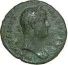 As - Hadrianus (CLEMENTIA AVG COS III PP/S-C)