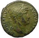 As - Hadrianus (COS III; Galley)