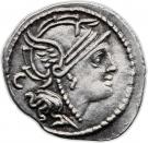 Denarius (Servilia: Marcus Servilius; M•SERVEILI•C•F)