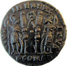 Follis - Constantinus I (GLORIA EXERCITVS; Arles)