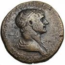 Sestertius - Traianus (PROVIDENTIA AVGVSTI SPQR)