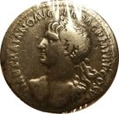 Denarius - Traianus (SPQR OPTIMO PRINCIPI with Pax seated, bust left)