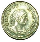Nummus - Crispus (BEATA TRANQUILLITAS)