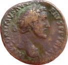 Sestertius - Antoninus (SALVS AVG COS IIII)